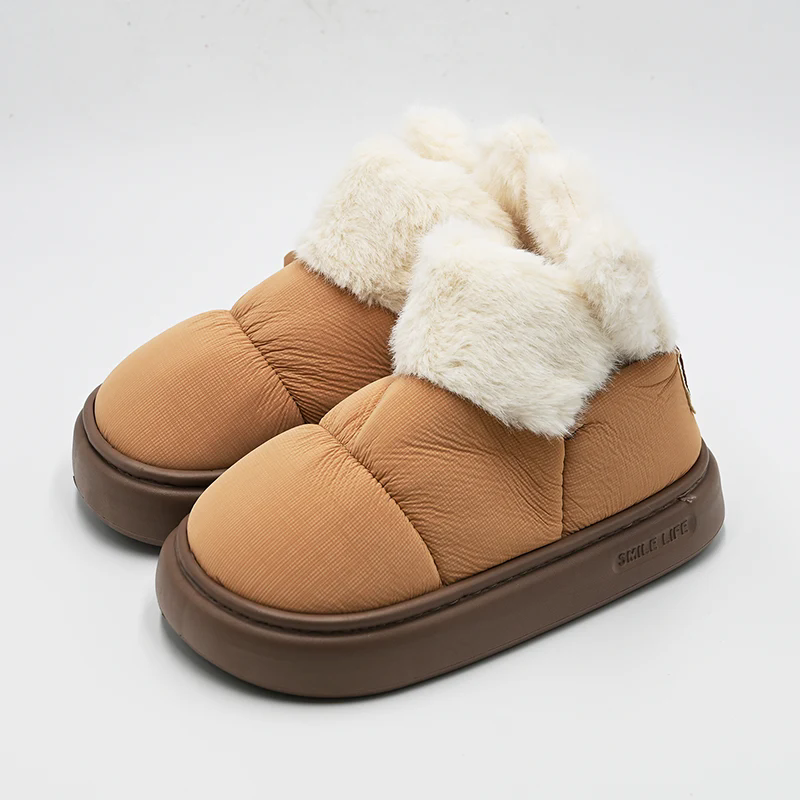 Vertical Ear Mid-top Snow Boots